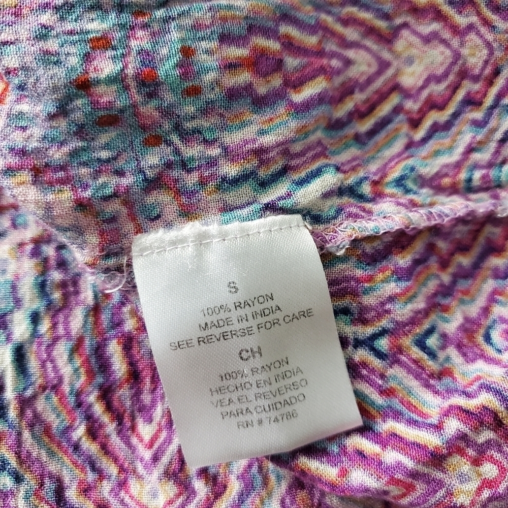 Patrons of Peace Aztec Print Tank Multicolor - Picture 4 of 4
